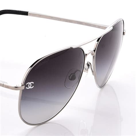 silver chanel sunglasses|discounted Chanel women's sunglasses.